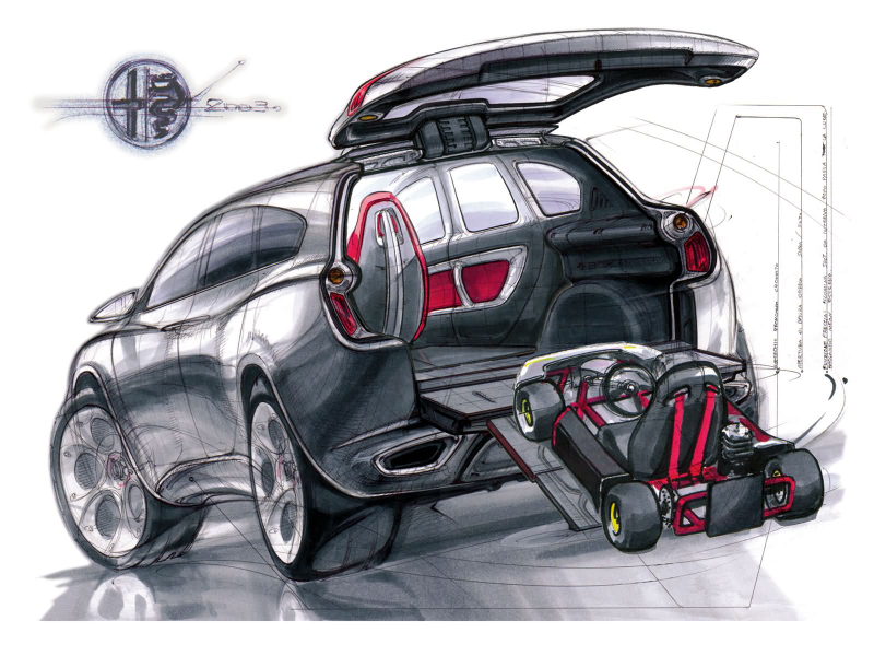Illustration for article titled Alfa Romeo Plans To Build A New SUV A Mere 13 Years Late
